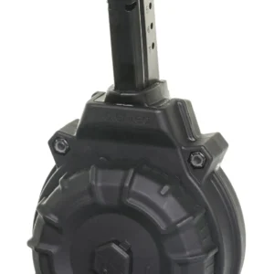 ProMag DRMA15 Standard  50rd Drum 9mm Luger Fits S&W M&P Shield Black DuPont Zytel Polymer