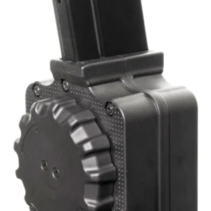 ProMag DRMA2 Standard  50rd Drum 308 Win/7.62x51mm NATO Fits Springfield M1A/M14 Black DuPont Zytel Polymer