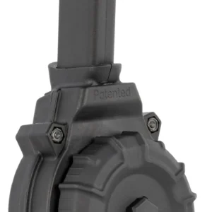 ProMag DRMA20 Standard  50rd Drum 9mm Luger Compatible w/Glock 43X/48 Black DuPont Zytel Polymer