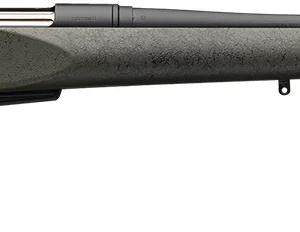 Winchester Guns 535732294 XPR SR 6.5 PRC Caliber with 3+1 Capacity, 22" Threaded Barrel, Black Perma-Cote Metal Finish & Black Webbed Green Grayboe Renegade Long Range Stock Right Hand (Full Size)