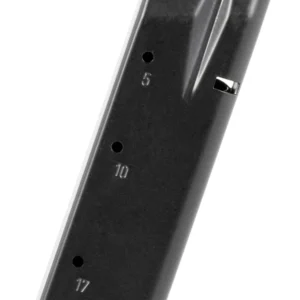 Mec-Gar MGWIT9SFAFC Tanfoglio 17rd 9mm Luger, Fits Tanfoglio Witness Sm Frame Blued w/Anti-Friction Coating Carbon Steel