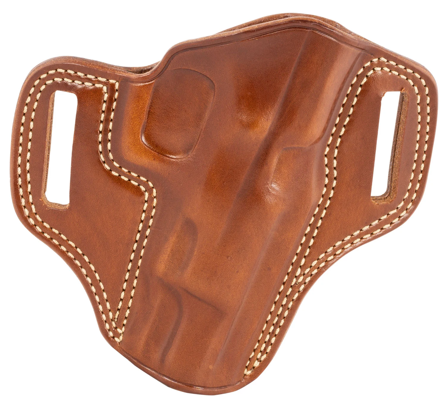 Galco CM222 Combat Master OWB Tan Leather Belt Slide Fits CZ 75B Right Hand