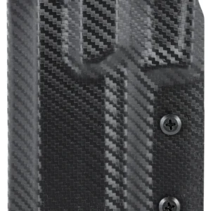 Uncle Mike's 54RNC74BGL Range/Competition Holster OWB Black/Green Boltaron Belt Slide Fits Sig X5 Left Hand