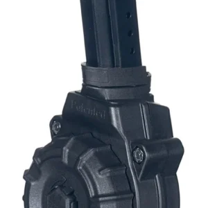 ProMag DRMA27 Standard  30rd Drum 9mm Luger Compatible w/ Glock 17/19 Black DuPont Zytel Polymer