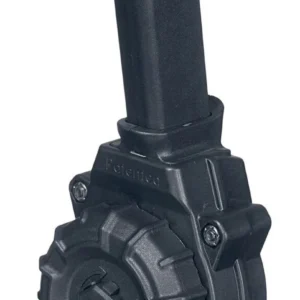 ProMag DRMA35 Standard  30rd Drum 9mm Luger Compatible w/ Glock 43X/48 Black DuPont Zytel Polymer
