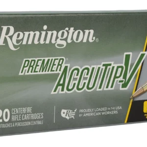 Remington Ammunition 29218 Premier Accutip-V 204Ruger 32gr AccuTip V 20 Per Box/10 Case