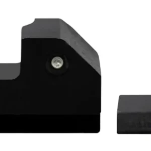 XS Sights CKR002P6N R3D Night Sights- Canik Black | Green Tritium Orange Outline Front Sight Green Tritium Rear Sight