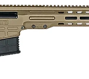 Barrett 18491 MRAD  308 Win 22" 10+1 Flat Dark Earth Cerakote Flat Dark Earth Folding with Adjustable LOP Stock Black Polymer Grip Right Hand