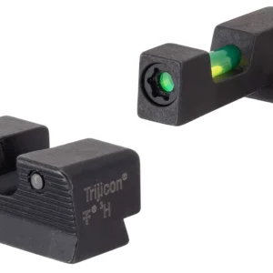 Trijicon 601116 DI Night Sight Set  Green/Tritium/Fiber Optic Front Sight-Green Tritium Black Outline Rear Sight Springfield Armory XD/XD-M/XD Mod.2