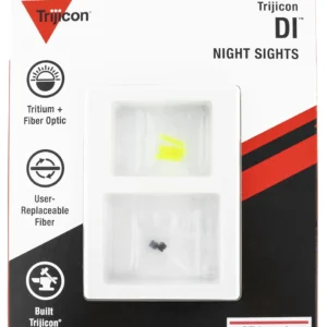 Trijicon AC50011 DI Night Sight Standard Replacement Kit Green Fiber & Black Retainer