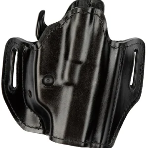 Bianchi 57501 Allusion Assent Pro-Fit OWB Size 05 Black Leather Belt Slide Fits Sig P229 Fits Walther PPX Right Hand