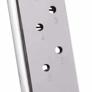 Mec-Gar MGCO4506N 1911  6rd 45 ACP Fits 1911 Officer Nickel Carbon Steel