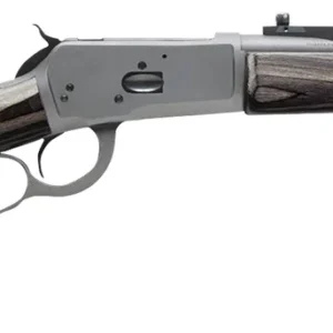 Chiappa Firearms 920409 Wildlands 1892 Full Size 44 Mag 5+1 16.50" Mystikote Dark Gray Steel Barrel, Mystikote Dark Gray Picatinny Rail Steel Receiver, Fixed Gray Laminate Stock