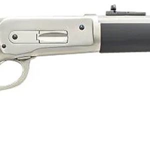 Chiappa Firearms 920355 1886 Kodiak 45-70 Gov 4+1, 18.50" Barrel, Steel Barrel/ Receiver w/ Matte Chrome Coating, Black Rubber Coated Walnut Stock, Right Hand