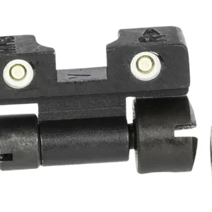 Meprolight USA 227703101 Tru-Dot Adjustable Sights  Green Tritium White Outline Front Sight-Green Tritium White Outline Rear Sight Smith & Wesson K/L/N Frames