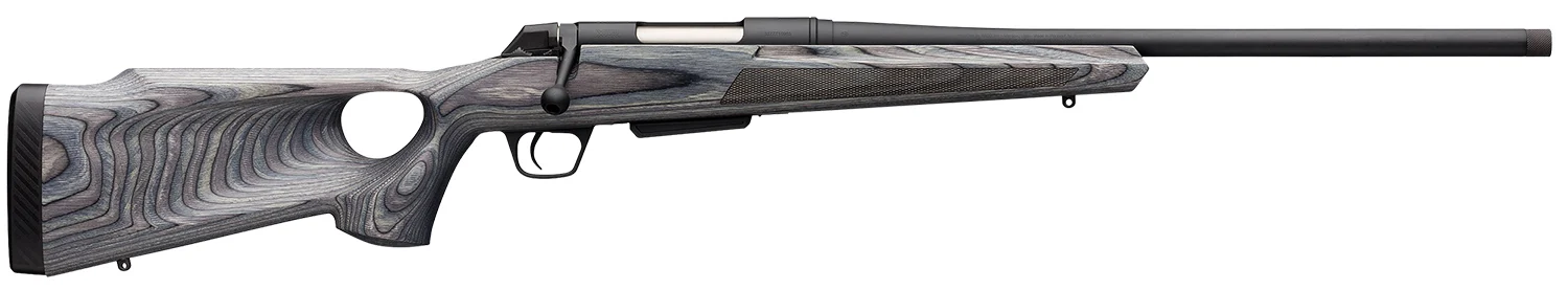 Winchester Guns 535727208 XPR Thumbhole Varmint SR 223 Rem 5+1 Cap 24" TB Blued Perma-Cote Rec Matte Black Laminate Fixed Thumbhole Stock Right Hand with MOA Trigger System (Full Size) No Sights