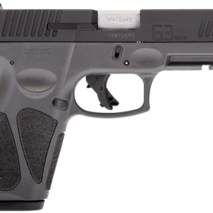 Taurus 1G3B941G15 G3  Full Size Frame 9mm Luger 15+1 4" Matte Stainless Steel Barrel, Matte Black Tenifer Cerakote Serrated Steel Slide, Gray Polymer Frame w/Picatinny Rail, Polymer Grip, Right Hand