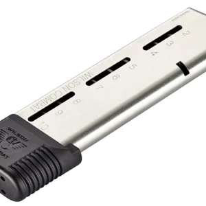Wilson Combat 50045FS10 1911  10rd Extended Floorplate 45 ACP Fits Wilson Combat 1911 Elite Tactical Stainless Steel