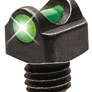 TruGlo TGTG954EG StarBrite Deluxe Bead  Black | Green Fiber Optic Front Sight 3mm Threads