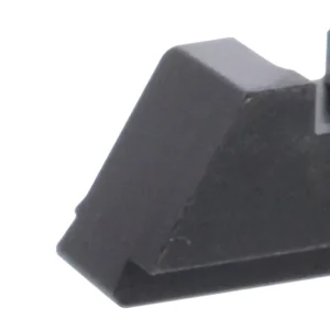 AmeriGlo GL411 Optic Compatible Sight Set for Glock  XL Tall Green Tritium White Outline Front Sight-Green Tritium Black Rear Sight
