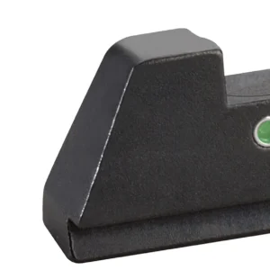 AmeriGlo GL291 Optic Compatible Sight Set for Glock  XL Tall Green Tritium Orange Outline Front Sight-Green Tritium  Rear Sight