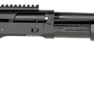 SDS Imports DSF12 Duo-Sys Force  12 Gauge Pump/Semi-Auto Hybrid 3" 5+1 19" Barrel, Black Steel Receiver, Synthetic Fixed Stock w/Pistol Grip Includes 3 Chokes