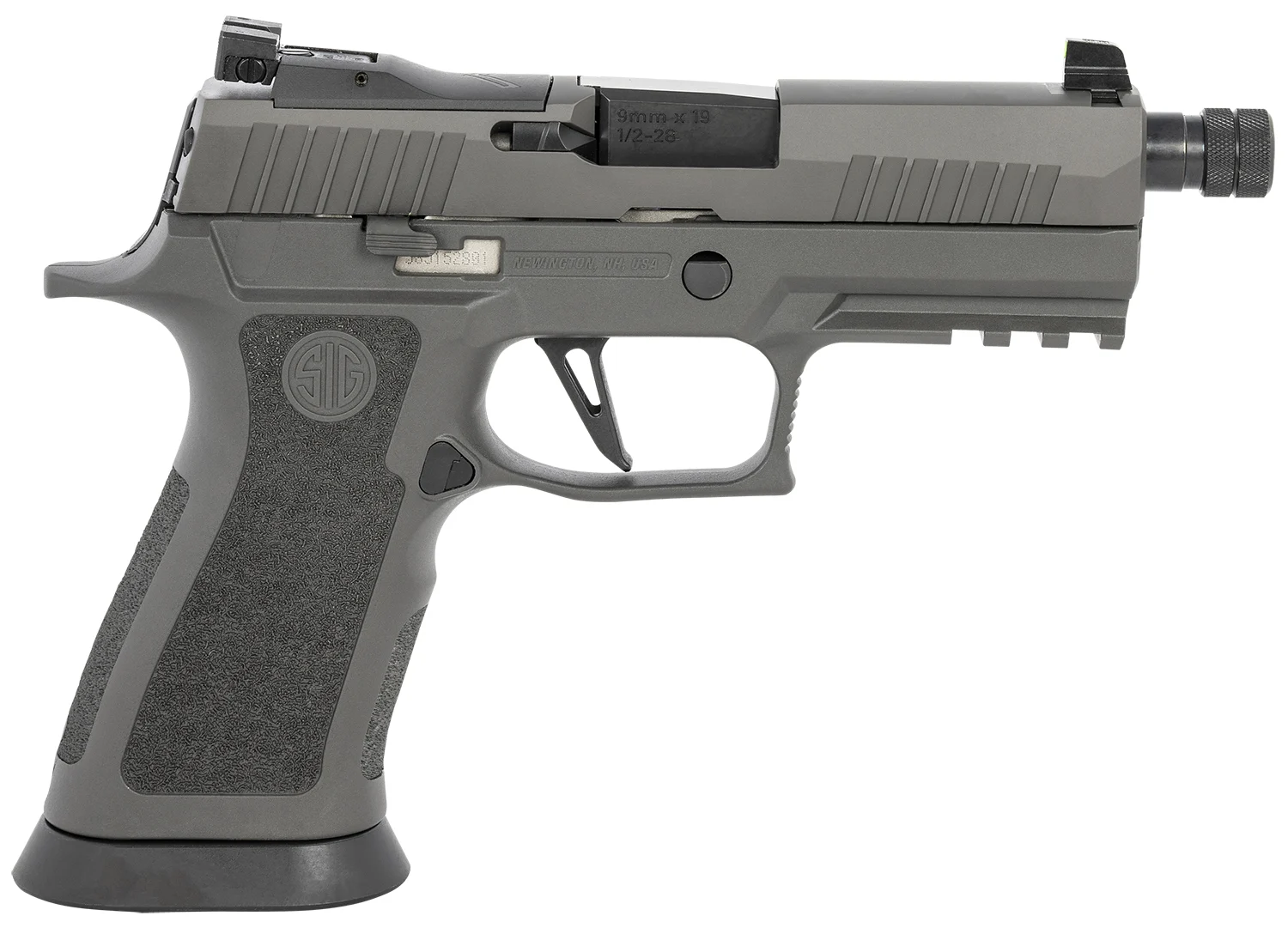 Sig Sauer 320XCA9LEGIONTBR2 P320 XCarry Legion 9mm Luger 4.60" 17+1 (3) Legion Gray Frame Legion Gray PVD Stainless Steel Slide Legion Gray TXG Grip