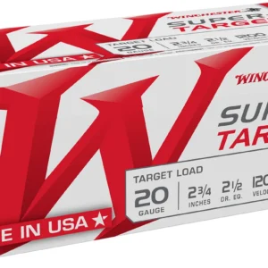 Winchester Ammo TRGT207VP Super-Target  20Gauge 2.75" 7/8oz 7.5Shot 100 Per Box/2 Case