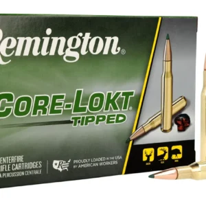 Remington Ammunition 29019 Core-Lokt Tipped 270Win 130gr Core-Lokt Tipped 20 Per Box/10 Case