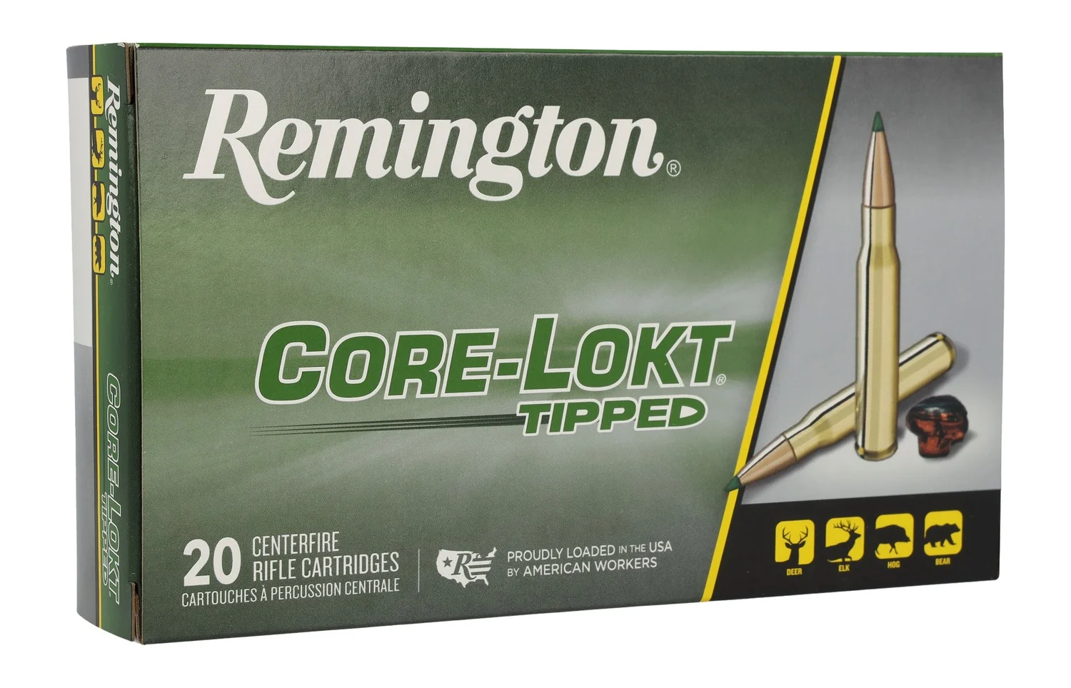 Remington Ammunition 29043 Core-Lokt Tipped 300WSM 150gr Core-Lokt Tipped 20 Per Box/10 Case