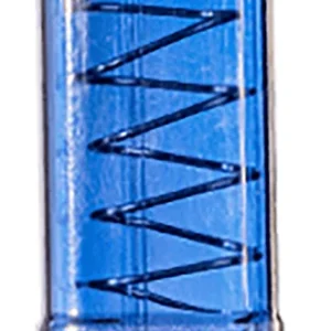 ETS Group GLK18G2BLU Pistol Mags  31rd Extended w/Gen2 Floor Plate 9mm Luger Compatible w/ Glock 17/18/19/19X/26/34/45 Clear Blue Polymer