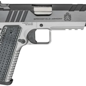 Springfield Armory PX9219L 1911 Emissary 9mm Luger 5" 9+1 Stainless Steel Frame Blued Carbon Steel with Tri-Top Cut Slide Black VZ Thin-Line G10 Grip Fiber Optic Front Sight Includes 2 Mags