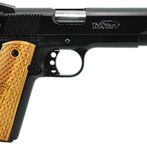 TriStar 85614 American Classic II 1911 9mm Luger 9+1, 5" Stainless Steel Barrel, Blued Serrated Steel Slide, Blued Steel Frame w/Beavertail, Wood Grip