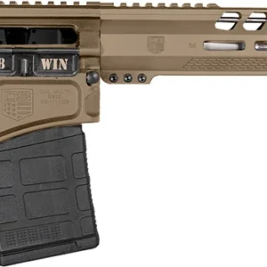 Diamondback DB1032C061 DB10  308 Win 18" 20+1 Flat Dark Earth Adjustable Magpul CTR Stock Black Magpul MOE K2 Grip with Black Gold Lower 15" M-Lok