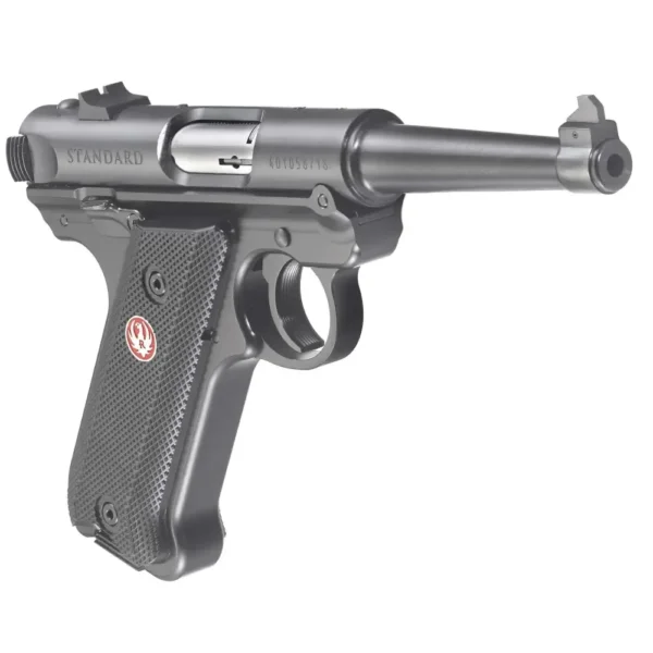 RUGER MRK IV STD 22LR 4.75" BLUED BLK GRP FXD SIGHT