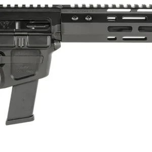 Wilson Combat TRAR9GB91610 AR9G Carbine 9mm Luger 17+1 16" Black Match Grade Threaded Barrel, Black Armor-Tuff Aluminum Receiver, M-LOK Handguard, Black Synthetic Rogers Super-Stoc w/Cam-Lock Stock