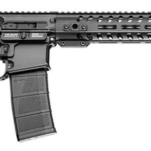 Patriot Ordnance Factory 01165 Renegade + *CA Compliant 5.56x45mm NATO 16.50" 10+1 Black Hard Coat Anodized Rec 14.50" M-Lok Black Nitride Barrel 6 Position MFT Stock Black Polymer MFT Grip