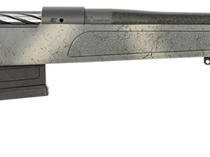 Bergara Rifles B14S382CF B-14 HMR Carbon Wilderness 6.5 Creedmoor 5+1 24" Carbon Fiber Wrapped Barrel, Woodland Camo Molded with Mini-Chassis Stock, Right Hand