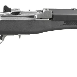 Ruger 5805 Mini-14 Ranch 223 Rem/5.56 NATO 5+1 18.50" Matte Stainless Steel Barrel, Matte Stainless Steel Drilled & Tapped Receiver, Black Synthetic Fixed Stock, Right Hand