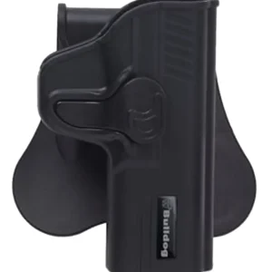 Bulldog RRTGX4 Rapid Release OWB Black Polymer Paddle Fits Taurus GX4 Right Hand