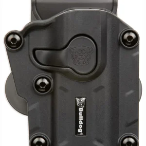 Bulldog MX001SC Max Multi Fit OWB Black Polymer Paddle Fits Sig P250/P320 Fits S&W M&P 9/40/45 Sub-Compact Right Hand