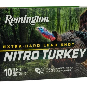 Remington Ammunition 26688 Nitro Turkey  12Gauge 2.75" 1 1/2oz 5Shot 10 Per Box/10 Case