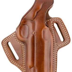 Galco FL266R Fletch  OWB Tan Leather Belt Slide Fits 4-4.25" 1911 Right Hand