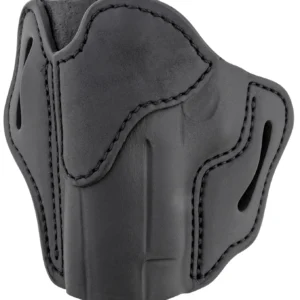 1791 Gunleather ORBH23SBLL BH2.3 Optic Ready OWB Size 2.3 Stealth Black Leather Belt Slide Compatible w/Glock 17/S&W M&P Shield Left Hand