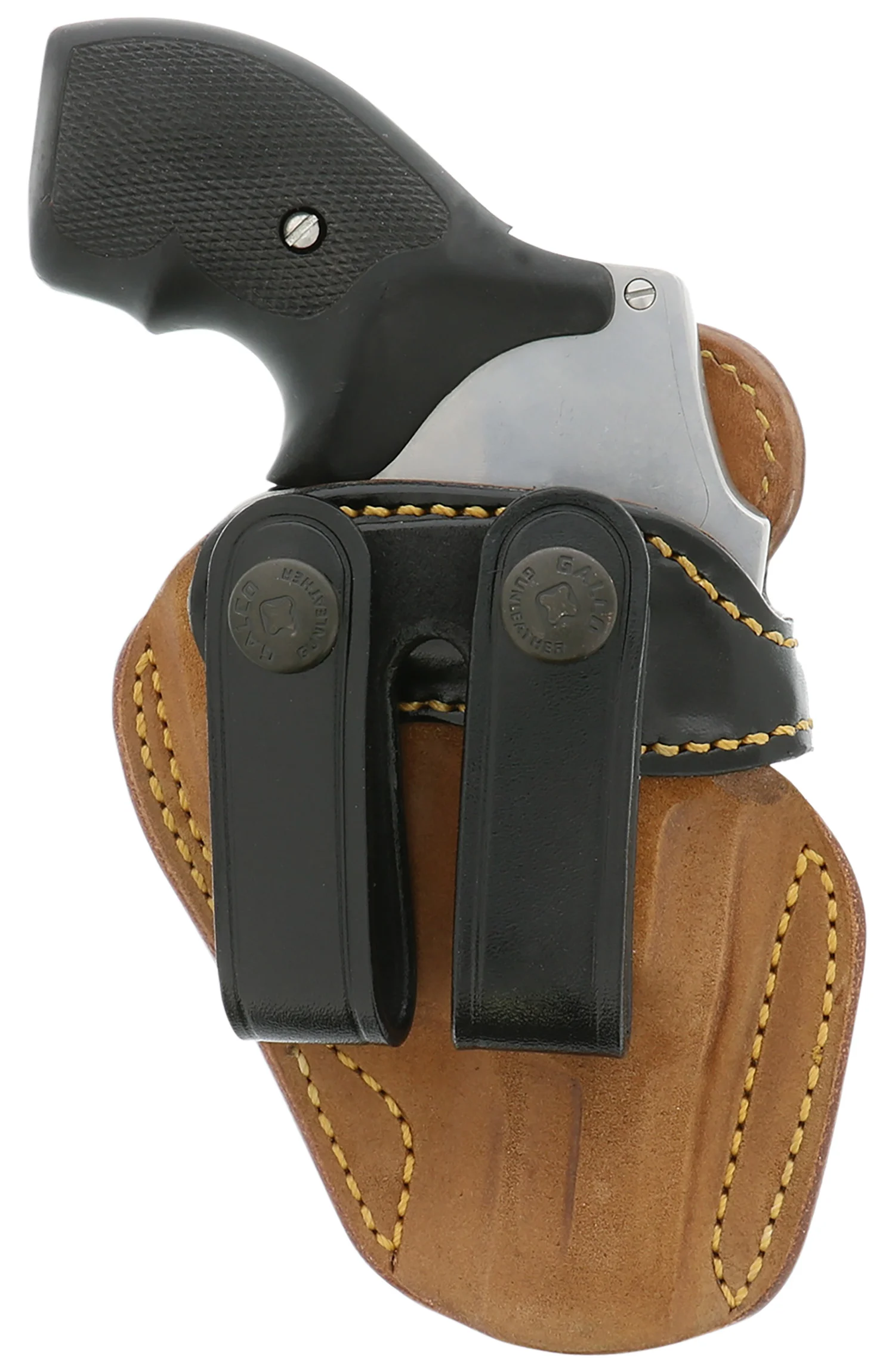 Galco RG838RB Royal Guard 2.0 IWB Natural/Black Horsehide Belt Loop Compatible w/Glock 43/43X/Springfield Hellcat Right Hand