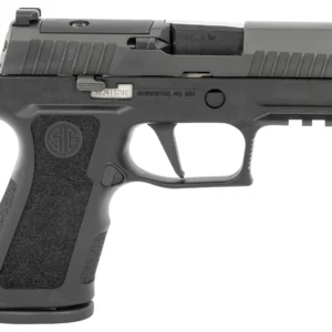 Sig Sauer 320XC9BXR3PR2 P320 XCompact 9mm Luger 15+1 3.60" Carbon Steel Barrel, Black Nitron Optic Ready/Serrated SS Slide, Black Stainless Steel Frame w/Picatinny Rail, Black XCompact Polymer Grips