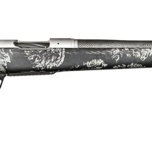 Christensen Arms 8010613700 Ridgeline FFT Full Size 6.5 PRC 3+1, 20" Stainless Steel Threaded Barrel, Stainless Aluminum Receiver, Black w/Gray Accents Fixed Sporter w/Flash Forged Technology Stock