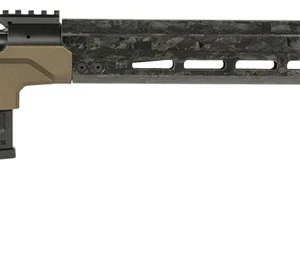 Christensen Arms 8010300900 Modern Precision 6.5 Creedmoor 22" Threaded Carbon Fiber Barrel 5+1, Black Nitride Finish, Desert Brown Anodized Folding Stock, Polymer Grip