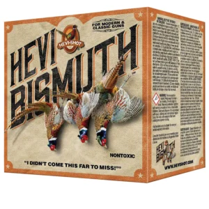 HEVI-Shot HS19715 HEVI-Bismuth Upland 410Gauge 3" 9/16oz Bismuth 5Shot 25 Per Box/10 Case
