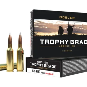 Nosler 61014 Trophy Grade  6.5PRC 140gr Nosler AccuBond 20 Per Box/10 Case